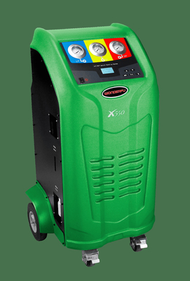 دستگاه بازیابی مبرد بزرگ مخزن اتوبوس سبز برای 134a 5 اینچ LCD 1200 گرم در دقیقه